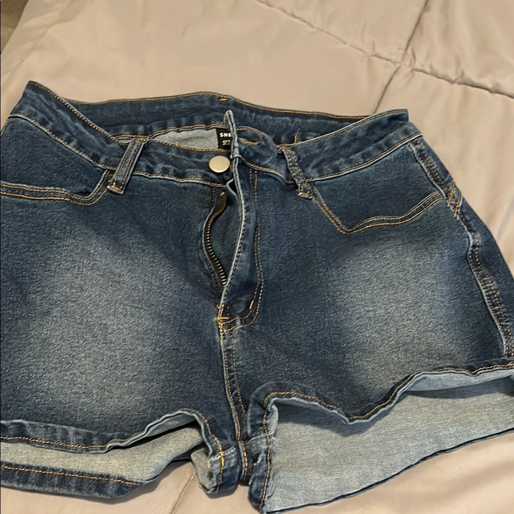 Denim Blue Women's Shorts